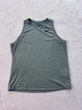Dri Fit Nike Grey Tank Top --- Size: Women's Large --- Great Condition!!